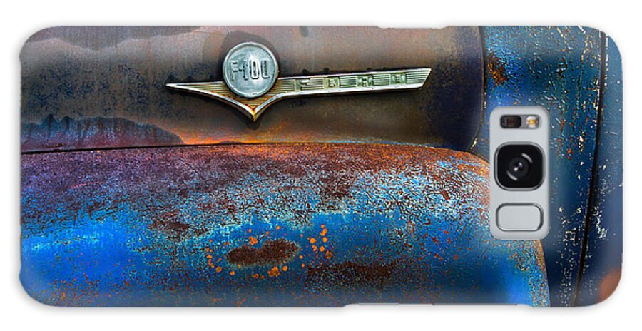 Appalachia Galaxy Case featuring the photograph F-100 Ford by Debra and Dave Vanderlaan