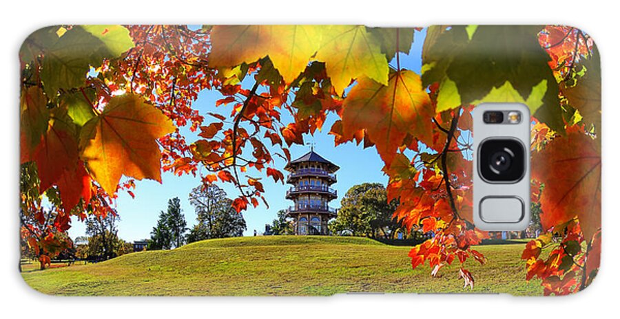Patterson Park Galaxy Case featuring the photograph Patterson Park in Fall by SCB Captures