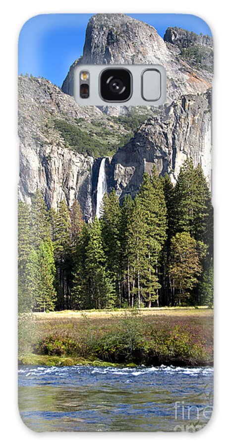 Yosemite Galaxy Case featuring the photograph Yosemite National Park-Sentinel Rock by David Millenheft