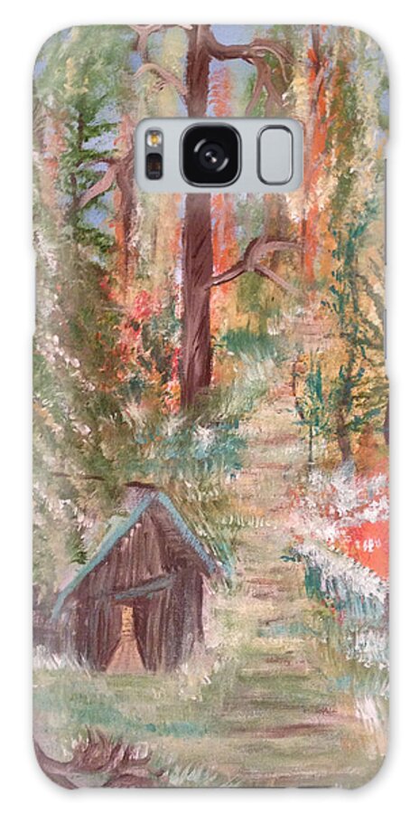 Fall Galaxy Case featuring the painting Fall Day by Suzanne Surber