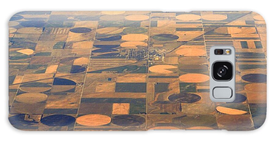 Crop Circles Galaxy Case featuring the photograph Farming In The Sky 2 by Anthony Wilkening