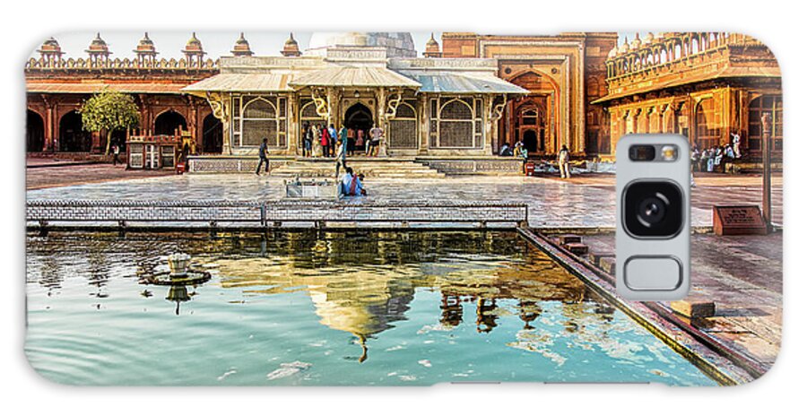 Arch Galaxy Case featuring the photograph Fatehpur Sikri - Tomb Of Salim Chishti by Epics.ca