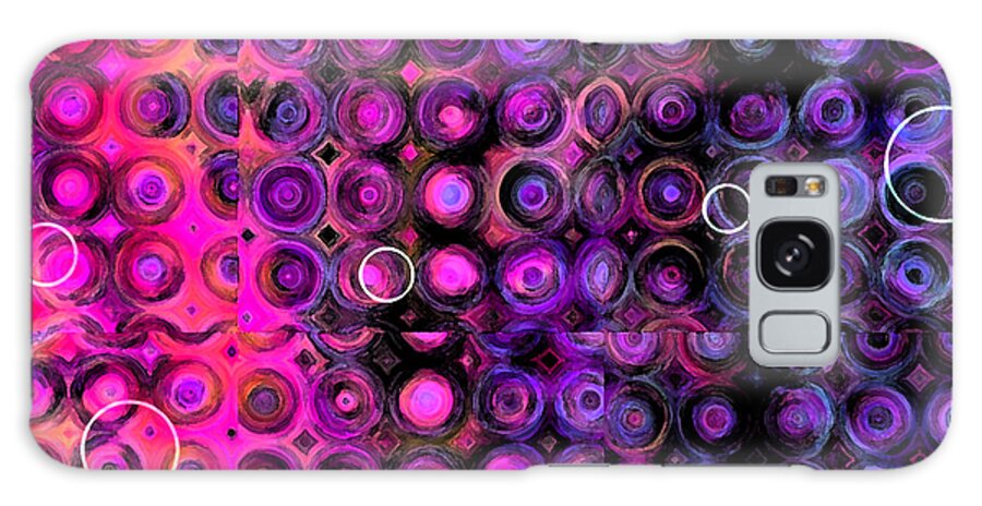 Quilt Galaxy Case featuring the digital art Favorite Old Quilt by Judi Suni Hall