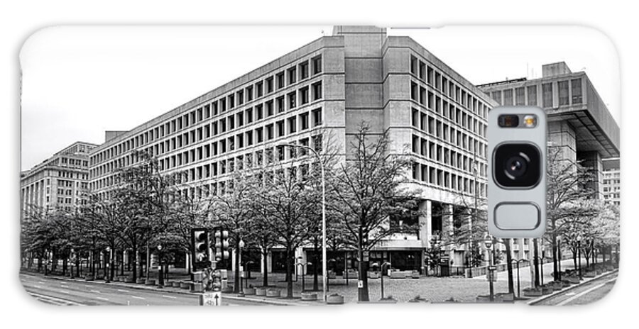 Fbi Galaxy Case featuring the photograph FBI Building Front View by Olivier Le Queinec
