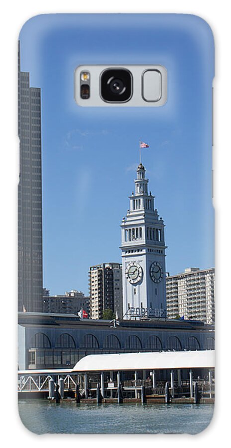 San Francisco Galaxy Case featuring the photograph Ferry Building in San Francisco by Weir Here And There