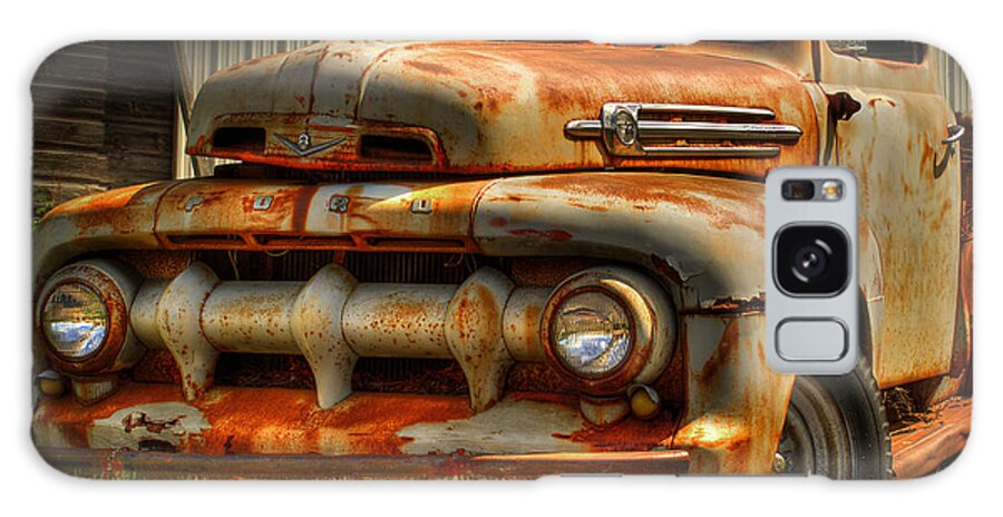 Fifty Two Ford Truck Galaxy Case featuring the photograph Fifty Two Ford by Thomas Young