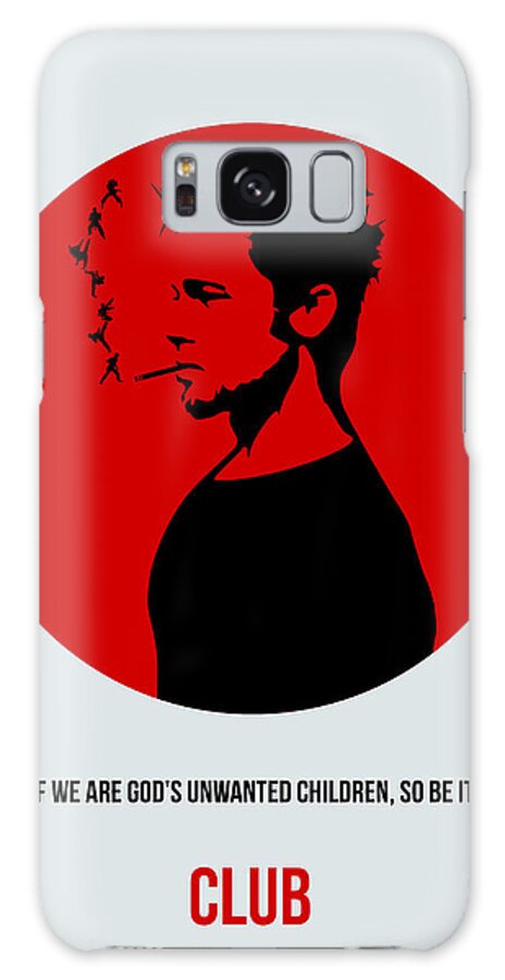 Fight Club Galaxy Case featuring the painting Fight Club Poster 2 by Naxart Studio