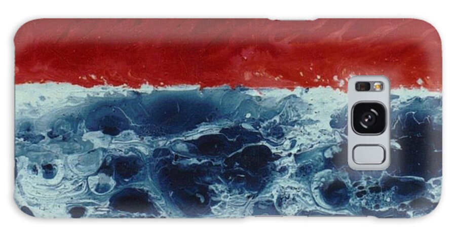 Painting Galaxy Case featuring the painting Fire and Water by David Neace CPX