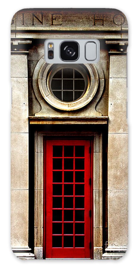 Fire Galaxy Case featuring the photograph Fire Engine House No 1 Memphis Tennessee by T Lowry Wilson