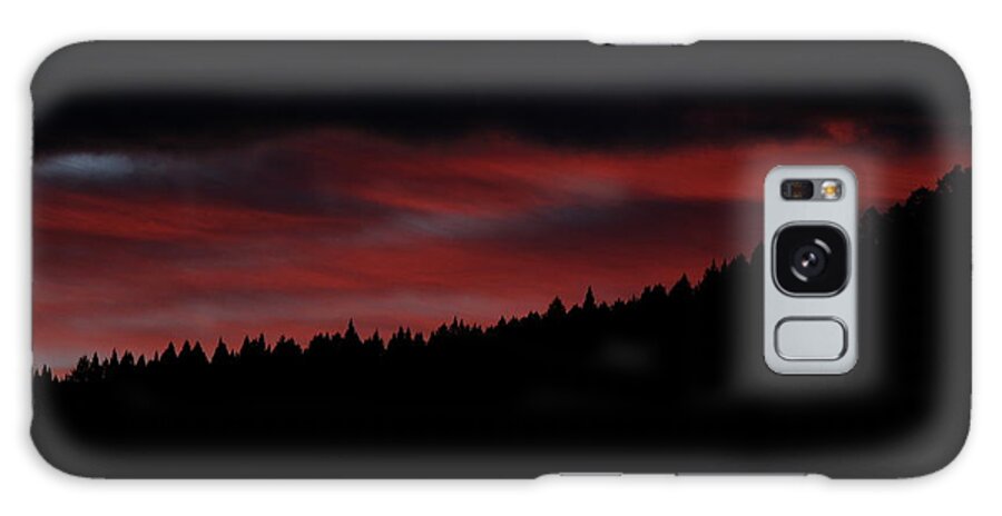 Sunrise Galaxy Case featuring the photograph Fire in the Sky by Ann E Robson