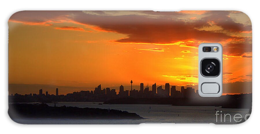 North Head Galaxy Case featuring the photograph Fire in the sky by Miroslava Jurcik