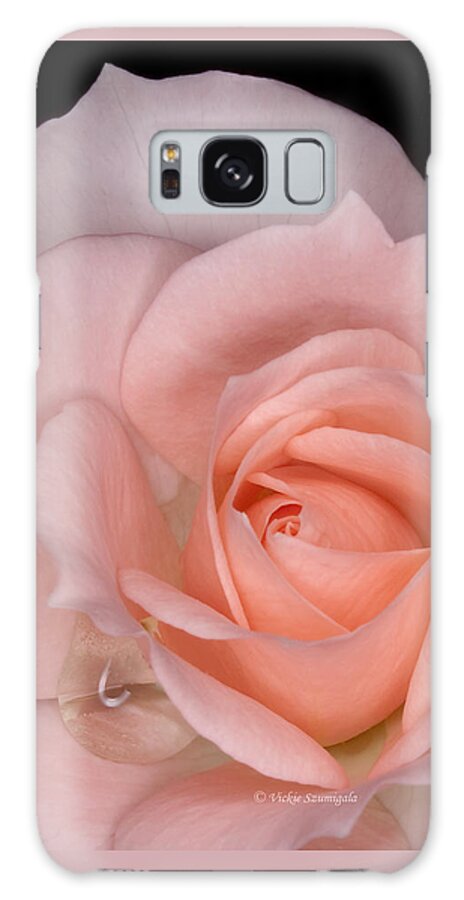 Rose Galaxy S8 Case featuring the photograph First Bloom by Vickie Szumigala