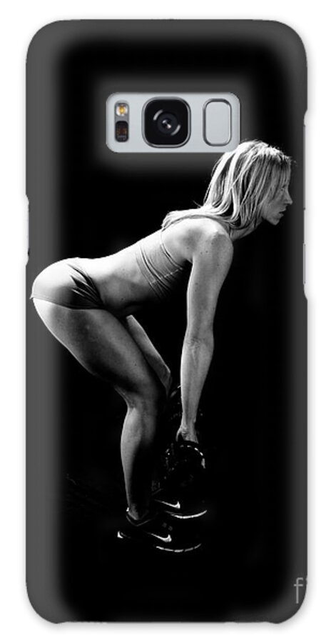 Exercise Galaxy Case featuring the photograph Fitness - Squats by Scott Sawyer