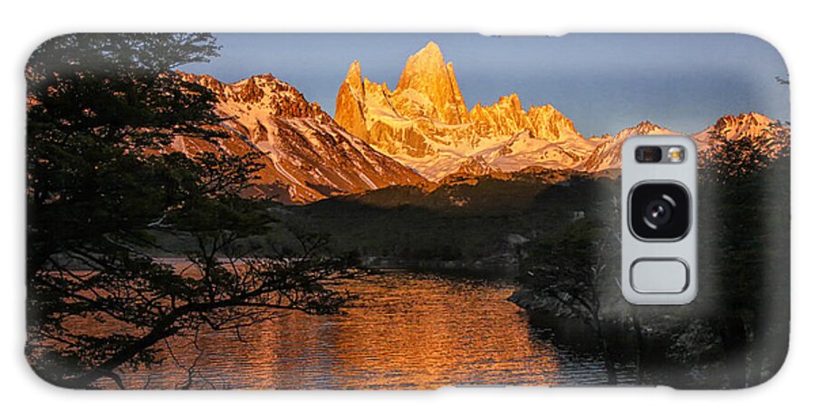 Argentina Galaxy Case featuring the photograph Fitz Roy Massif by Gary Hall