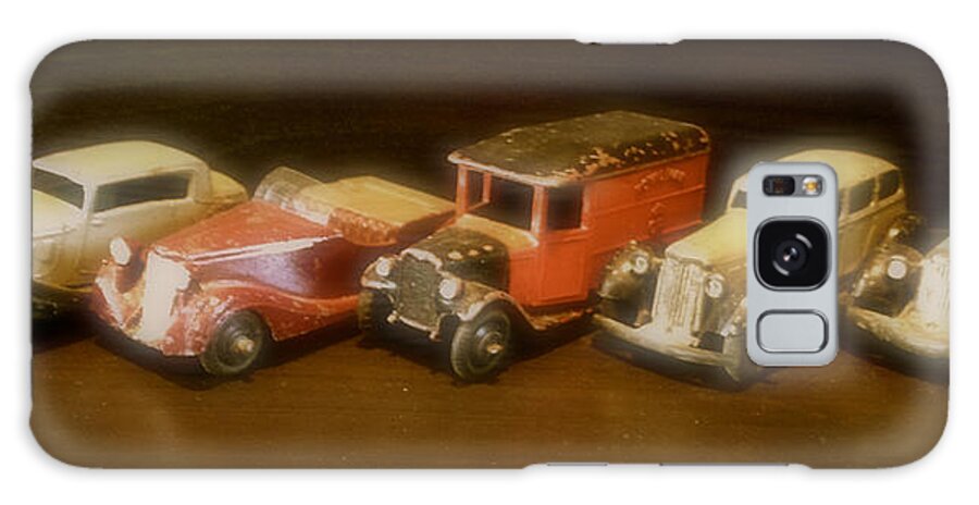 Toy Galaxy Case featuring the photograph Five Toys from the Forties by John Colley