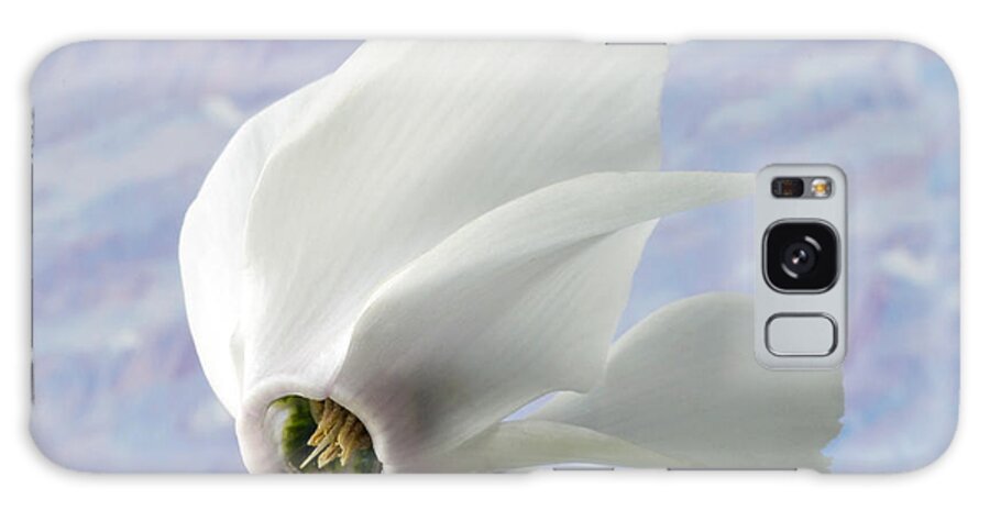 Cyclamen Galaxy Case featuring the photograph Flight Of The Cyclamen. by Terence Davis