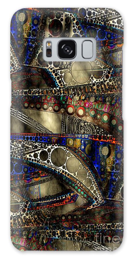 Abstract Galaxy Case featuring the digital art Fog Bank 2 by Ronald Bissett