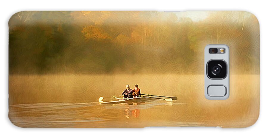 Activity Galaxy S8 Case featuring the photograph Foggy Morning on the Chattahoochee by Darren Fisher