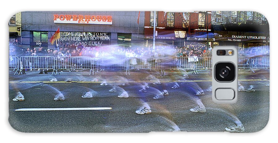 Marathon Galaxy Case featuring the photograph Foot Race by Larry Mulvehill