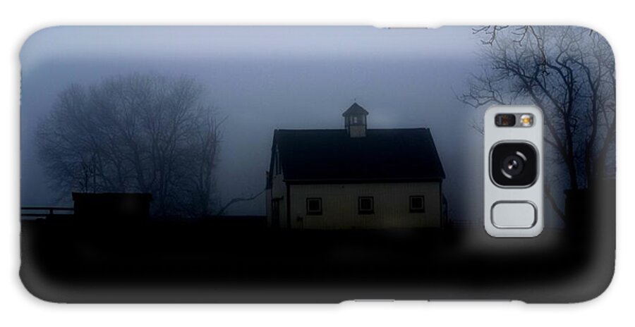 House In The Fog Galaxy Case featuring the photograph Foreboding by Carlee Ojeda