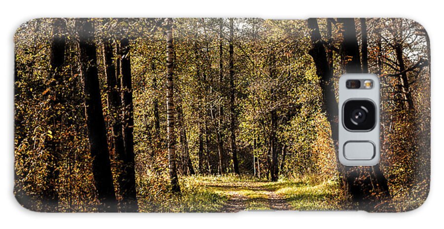 Forest Galaxy Case featuring the photograph Forest by Illusorium Illustration