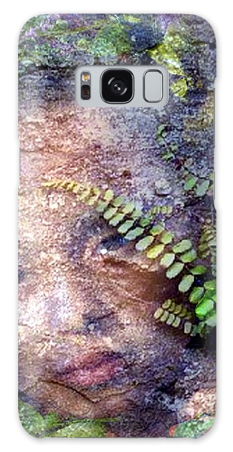 Girl Galaxy Case featuring the photograph Forest Nymph by Jodie Marie Anne Richardson Traugott     aka jm-ART