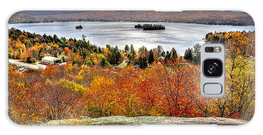 Adirondack's Galaxy S8 Case featuring the photograph Fourth Lake from Above by David Patterson