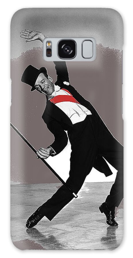Fred Astaire Silk Stockings Publicity Photo 1957 Galaxy Case featuring the photograph Fred Astaire Silk Stockings publicity photo 1957-2014 by David Lee Guss