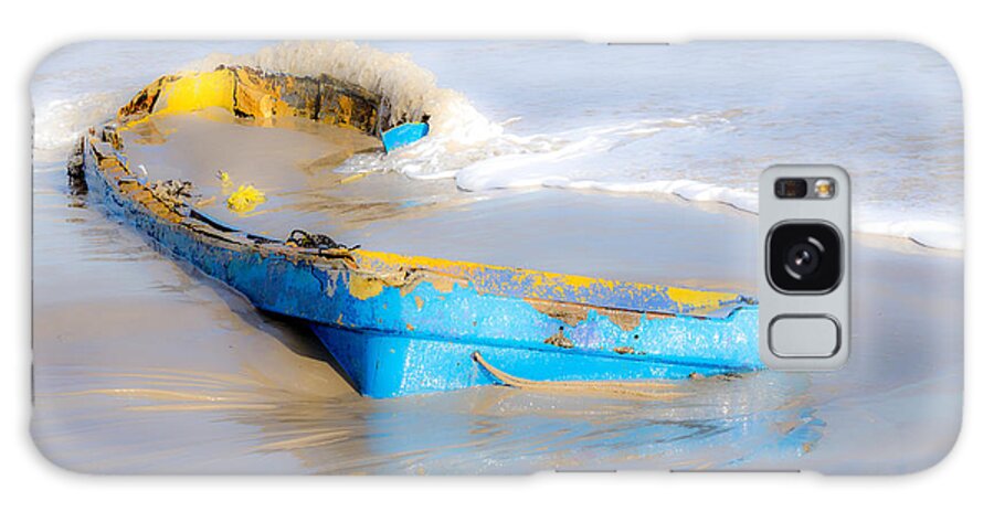 Free Boat - Bring Shovel Iii Galaxy Case featuring the photograph Free Boat - Bring Shovel III by Debra Martz
