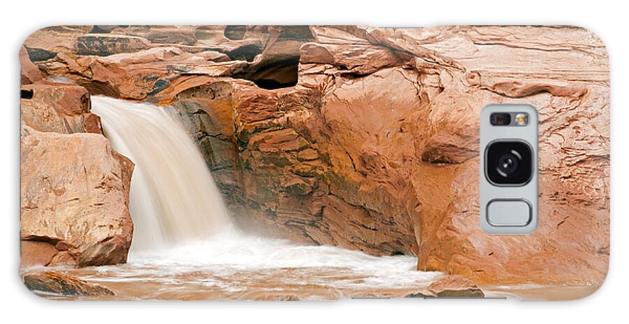 Autumn Galaxy Case featuring the photograph Fremont River Falls Capitol Reef National Park by Fred Stearns