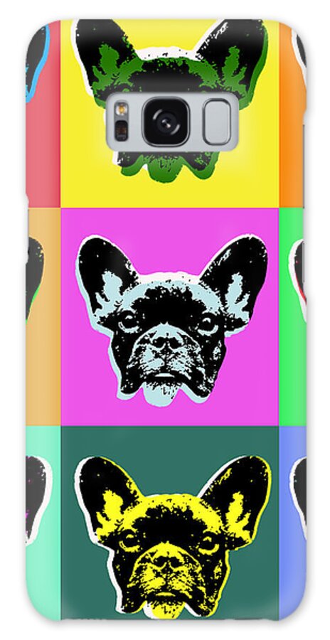 French Bulldog Galaxy S8 Case featuring the digital art French Bulldog by Jean luc Comperat