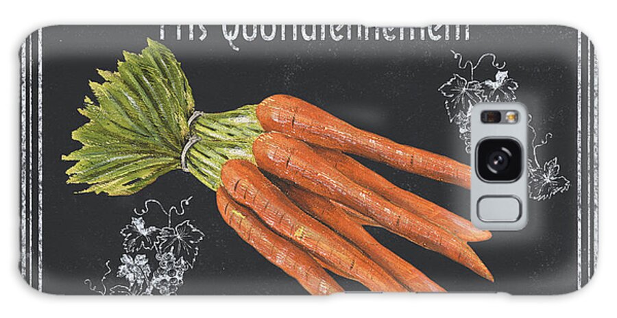 Produce Galaxy S8 Case featuring the painting French Vegetables 4 by Debbie DeWitt