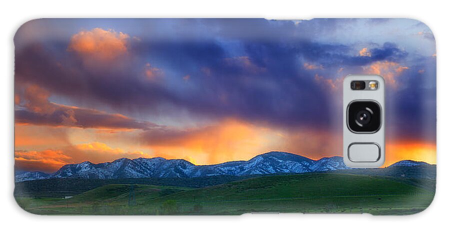 Colorado Galaxy Case featuring the photograph Front Range Light Show by Darren White