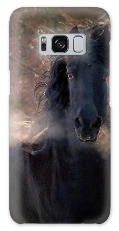 Horses Galaxy S8 Case featuring the photograph Frost by Fran J Scott