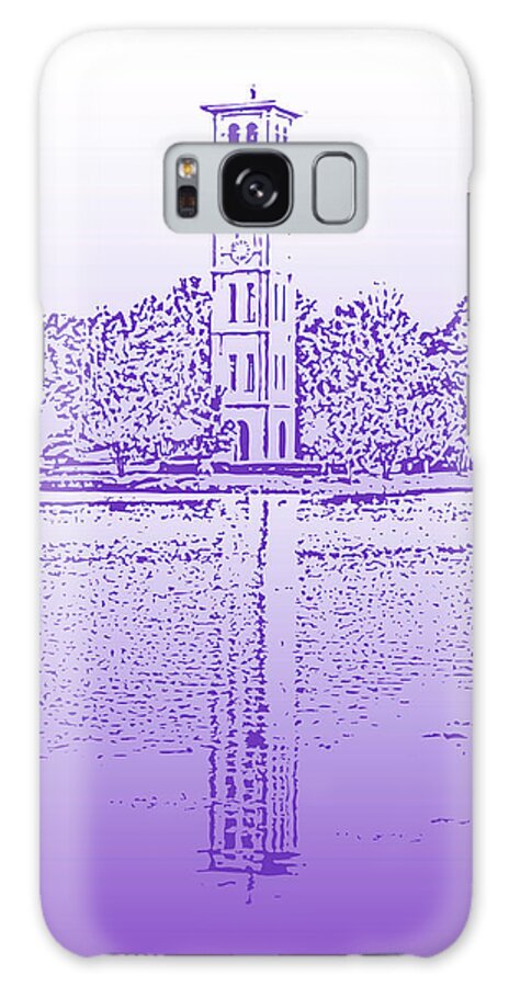 Furman University Galaxy Case featuring the digital art Furman Bell Tower by Greg Joens