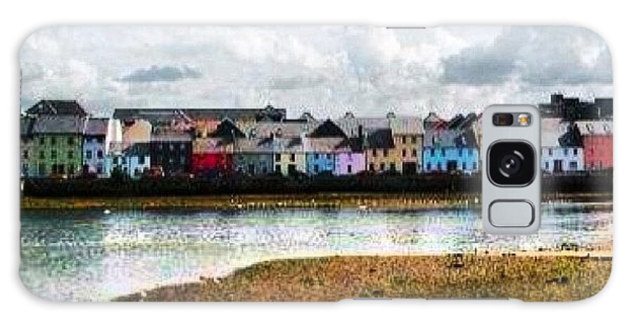Galway Galaxy Case featuring the photograph #galway #bay #ireland #stpaddysday by Keri Kelly