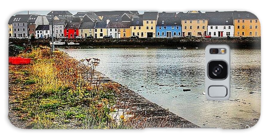 Europe Galaxy Case featuring the photograph #galway #ireland #city #cityscape by Luisa Azzolini