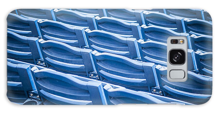 Stadium Seats Galaxy Case featuring the photograph Game Time by Carolyn Marshall