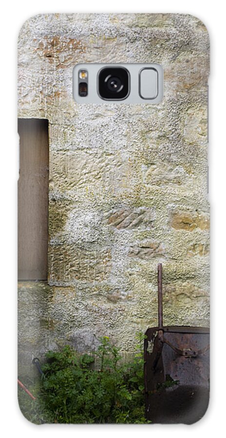 Art Shape Galaxy S8 Case featuring the photograph Garden Wall Dornoch Scotland by Sally Ross