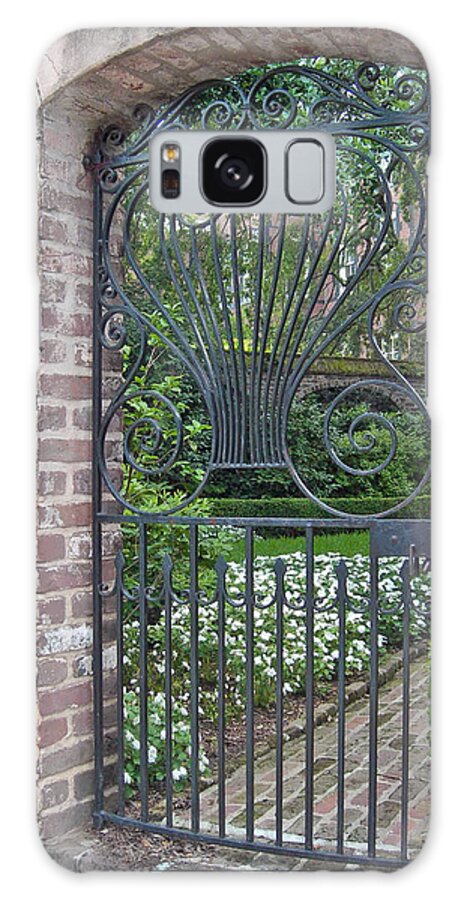 Charleston Galaxy Case featuring the photograph Gates of Charleston 3 by Deborah Ferree