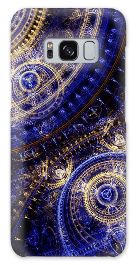 Doctor Who Galaxy Case featuring the digital art Gears Of Time by Martin Capek