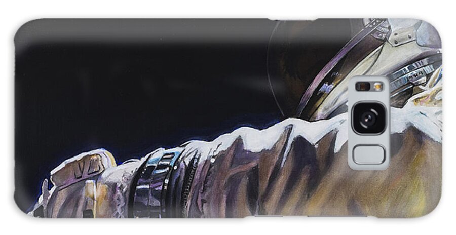 Nasa Galaxy Case featuring the painting Gemini XI - Into The Void by Simon Kregar