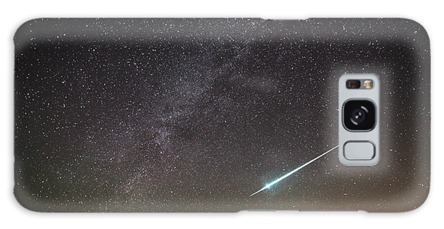 Gemini Galaxy S8 Case featuring the photograph Geminid Meteor in Florida by Jean Clark