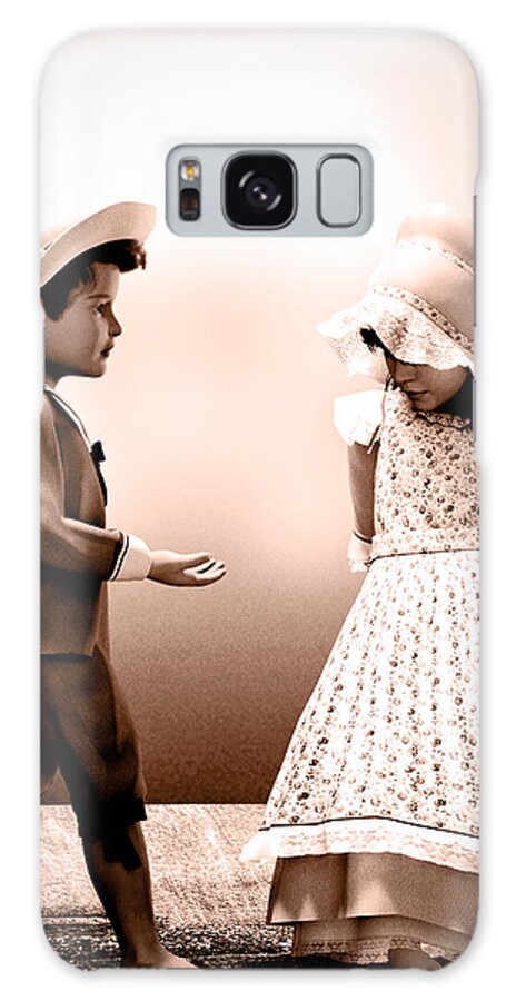 Girl Galaxy Case featuring the photograph Give It Back by Bob Orsillo