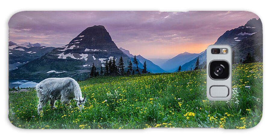 Clouds Galaxy Case featuring the photograph Glacier National Park 4 by Larry Marshall