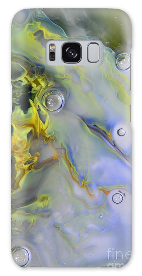 Abstract Galaxy Case featuring the photograph Glass Abstract 5211401 by Kimberly Lyon