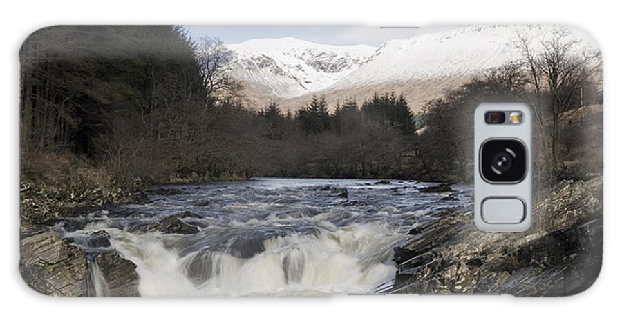 Scotland Galaxy S8 Case featuring the digital art Glen Orchy Scotland by Pat Speirs