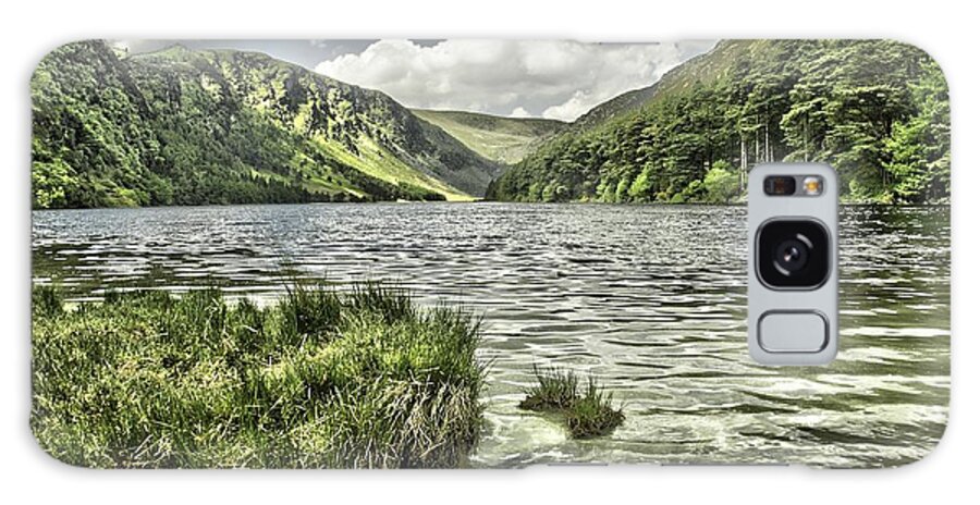 Hdr Galaxy Case featuring the photograph Glendalough Upper Lake by Martina Fagan