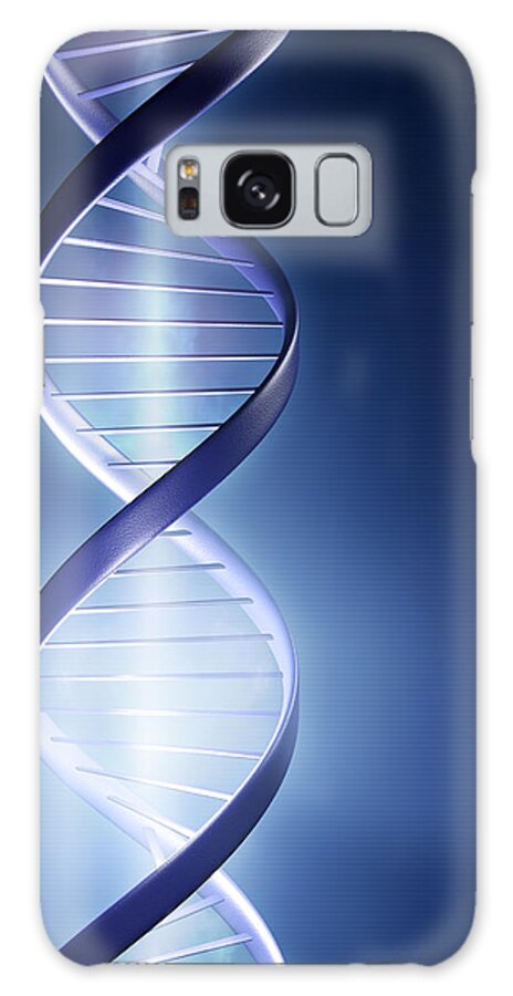 Dna Galaxy Case featuring the photograph DNA Technology by Johan Swanepoel
