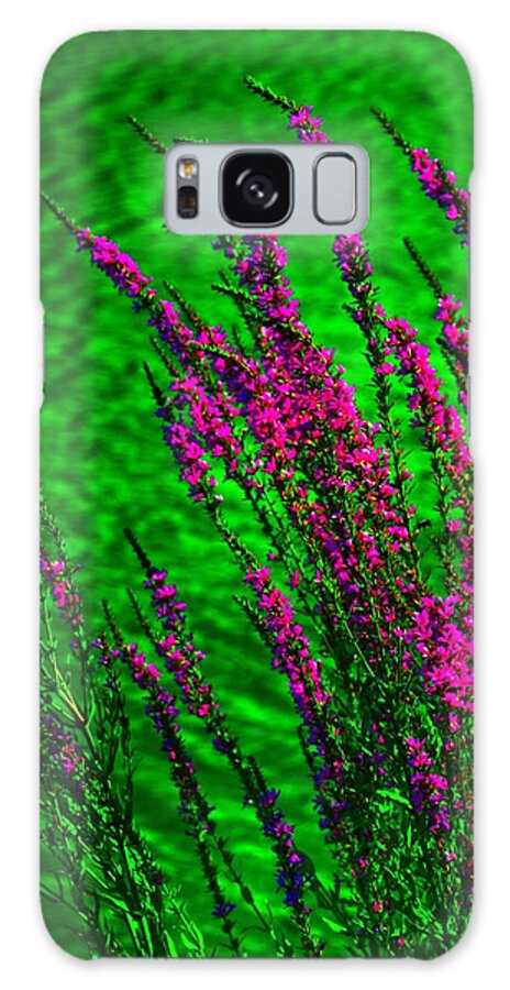 Flowers Galaxy Case featuring the photograph Go Green by Abbie Loyd Kern